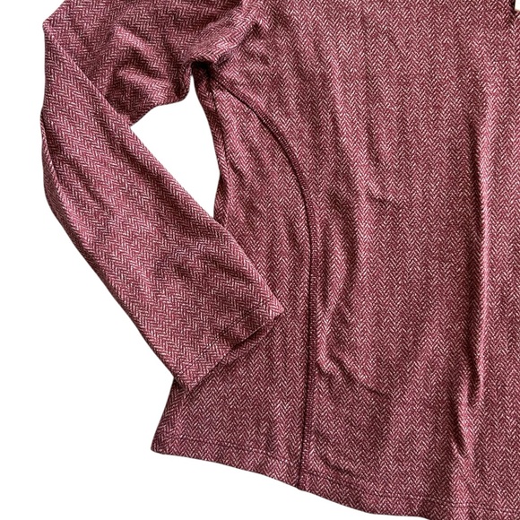 RHOBACK Herringbone Jacquard Performance Q-Zip
Women's Performance Size L red - Picture 6 of 13